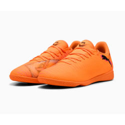 Puma Future 8 Play IT Fussballhallenschuh, orange