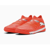 Puma Future Match Fussballhallenschuh, rot/silber