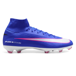 Nike Zoom Mercurial Superfly 10 Pro FG Fussballschuh, blau/weiss/pink