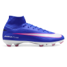 Nike Zoom Mercurial Superfly 10 Pro FG Fussballschuh, blau/weiss/pink