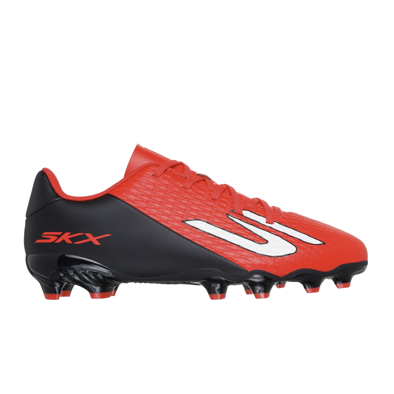 Skechers SKX_2 MG Junior Fussballschuhe, rot/schwarz