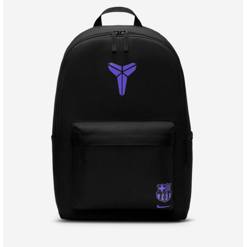 Nike FC Barcelona Heritage Rucksack 2025/26, schwarz/violet