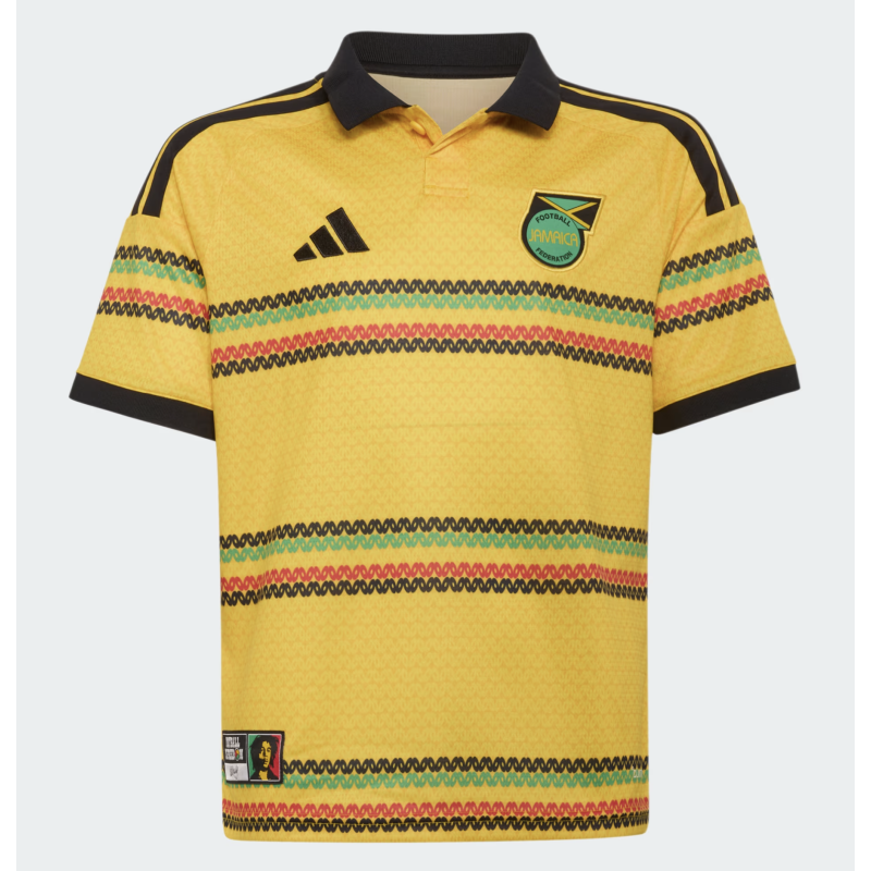 Adidas JFF Jamaika 26 x Bob Marley Trikot Home Junior