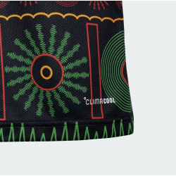 Adidas JFF Jamaika Trikot Away Junior 2026, schwarz