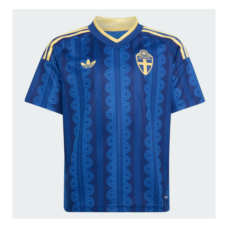 Adidas SVFF Schweden Trikot Away Junior 2026, royalblau