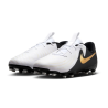 Nike Phantom GX 2 Academy Junior Fussballschuh, weiss/schwarz/gold