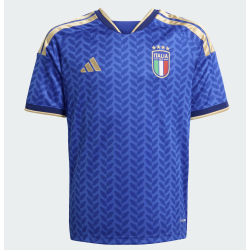 Adidas FIGC Italien Trikot Home Junior 2026, blau
