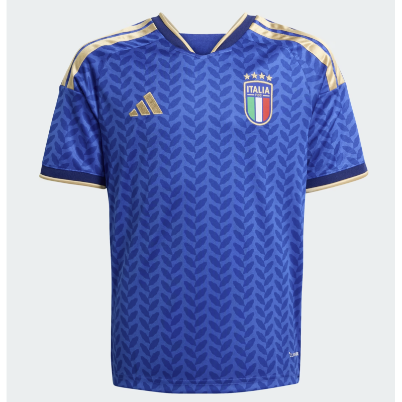 Adidas FIGC Italien Trikot Home Junior 2026, blau