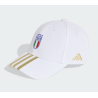 Adidas FIGC Italien BB Cap 2026, weiss
