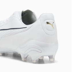 Puma KING Platinum FG/AG Fussballschuh, weiss