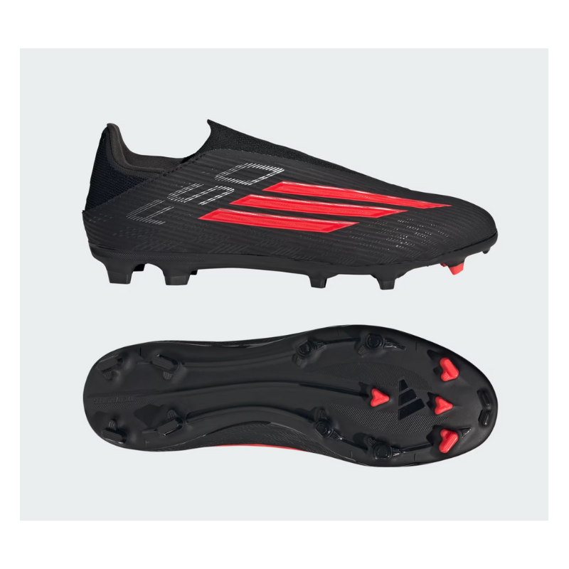 Adidas F50 League FG/MG LL Fussballschuh, schwarz/rot