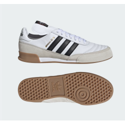 Adidas Mundial Goal Fussballhallenschuh, weiss/schwarz