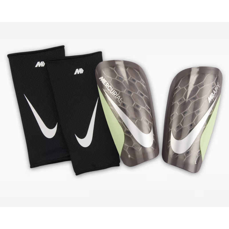 Nike Mercurial Lite "Kylian Mbappé" Schienbeinschoner, malt/barley