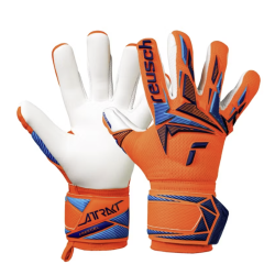 Reusch Attrakt Freegel Advance Junior Torwarthandschuh, orange/blau