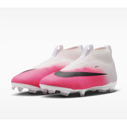 Nike Mercurial Superfly 11 Academy FG/MG Junior Fussballschuh, weiss/pink/schwarz