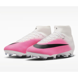 Nike Mercurial Superfly 11 Academy FG/MG Fussballschuh, weiss/pink/schwarz