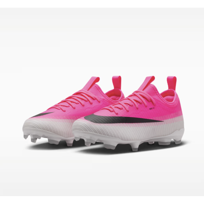 Nike Mercurial Vapor 17 Academy FG/MG Junior Fussballschuh, weiss/pink/schwarz