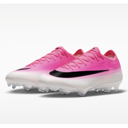 Nike Mercurial Vapor 17 Pro FG Fussballschuh, weiss/pink/schwarz