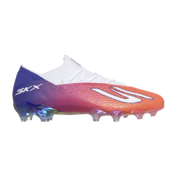 Skechers SKX_2 Elite FG Fussballschuhe, schwarz/blau/rosa