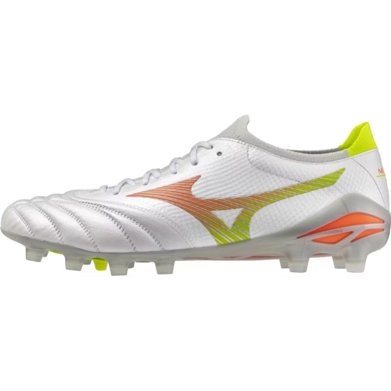 Mizuno Morelia Neo V ß Elite FG Fussballschuh, white/lava/prim